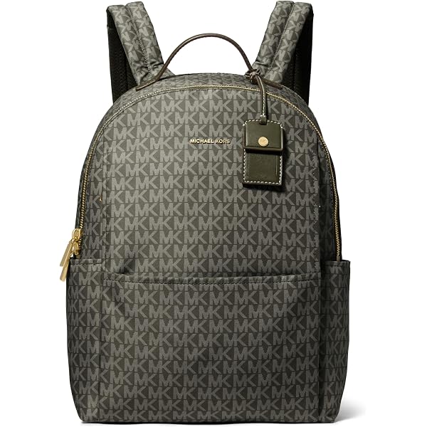 Medium Pebble Leather Backpack with Gold Hardware, Two Compartments Maisie Medium Pebbled Leather 2-in-1 Backpack | Michael Kors  main image 2