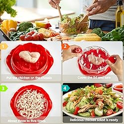 Chicken Shredder Tool Twist Large with