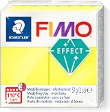 Staedtler FIMO Effect Neon Yellow Oven-Hardening Modelling Clay 57g
