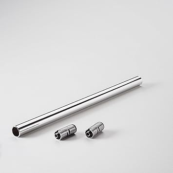 Swissmobilia Bundle 1 Pipe With 2 Connectors For Usm Haller Various System Dimensions Chrome System Size 350 Amazon Co Uk Kitchen Home