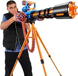 XSHOT Insanity Motorized Rage Fire Blaster 72 Darts Tripod Scope Belt Fed view 4