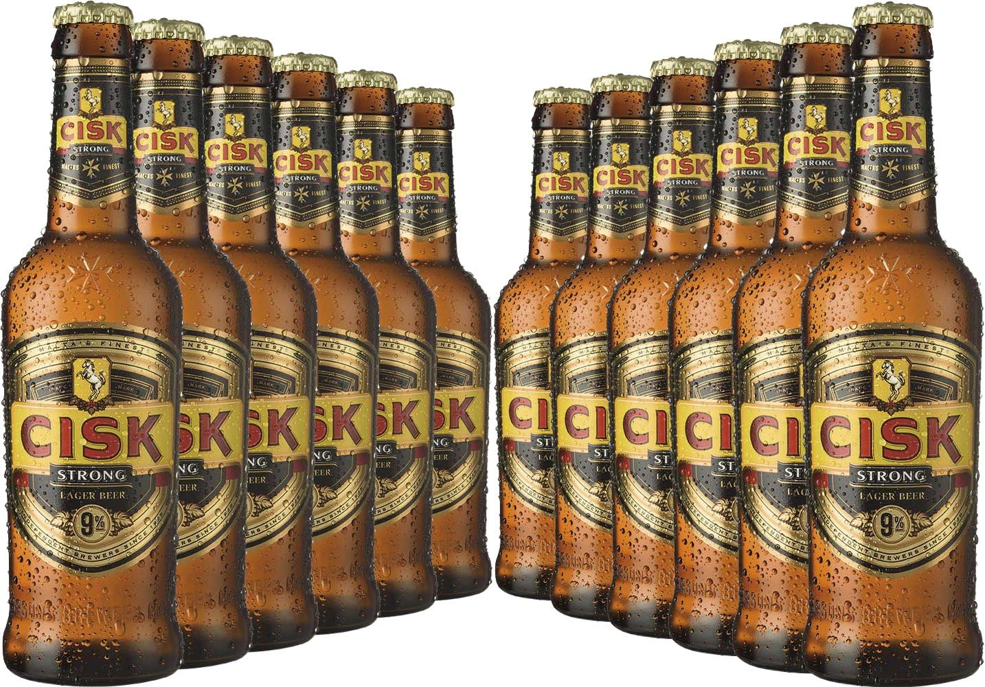 Cisk Strong Lager (12 x 330ml - 9%)