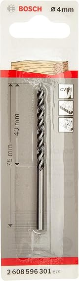 Bosch Professional Brad Point Drill Bit for Wood 4mm Rotary Drill Accessories view 2