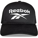 Reebok Aero Trucker Hat | Snapback | Adjustable | Mesh Back | Retro | Baseball | Streetwear | Urban | Lifestyle - White