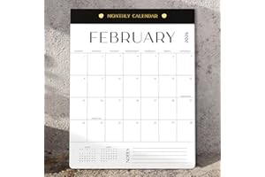 Beautiful 2026 Magnetic Fridge Calendar - Runs From January 2026 Until July 2027 - The Perfect Monthly Refrigerator Magnet Ca