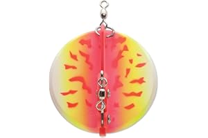 LUHR JENSEN 1 Dipsy Diver Pink Fire UV/Chrome Bottom