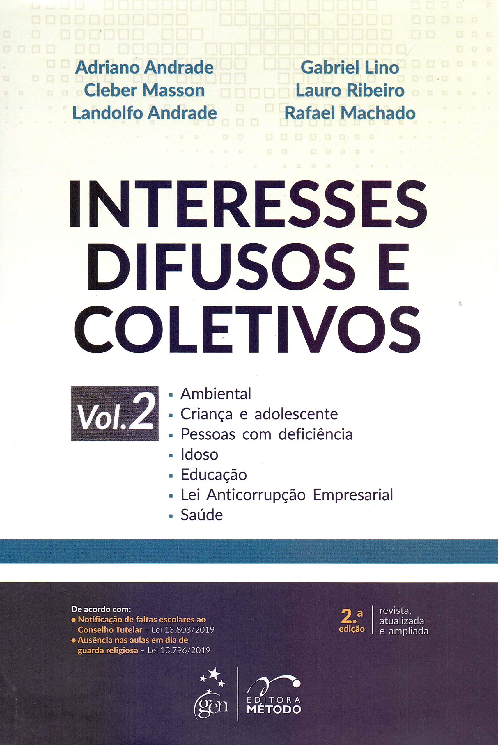Interesses Difusos e Coletivos - Vol. 2: Volume 2 PDF Cleber Masson ...