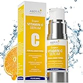 Super Vitamin C Serum With Hyaluronic Acid & Collagen Hydrates, Firms, Lifts Skin and Smooth for Women Over 70 Vitamin C Face Serum,1 FL OZ