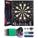 WIN.MAX Electronic Dart Board for Adults, Automatic Scoring, Soft Tip | 3 Large LED Displays Keep Scores Clear; Color-Coded Play Makes Turns Easy to Follow for Up to 8 Players For Bars Game Rooms