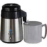 Nutriteam Countertop Water Distiller Stainless, Plastic Collection by MegaHome