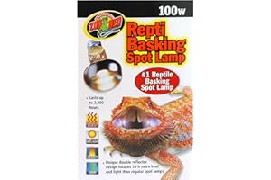 Zoo Med Repti Basking Spot Lamp Replacement Bulb 100 Watts - Pack of 3
