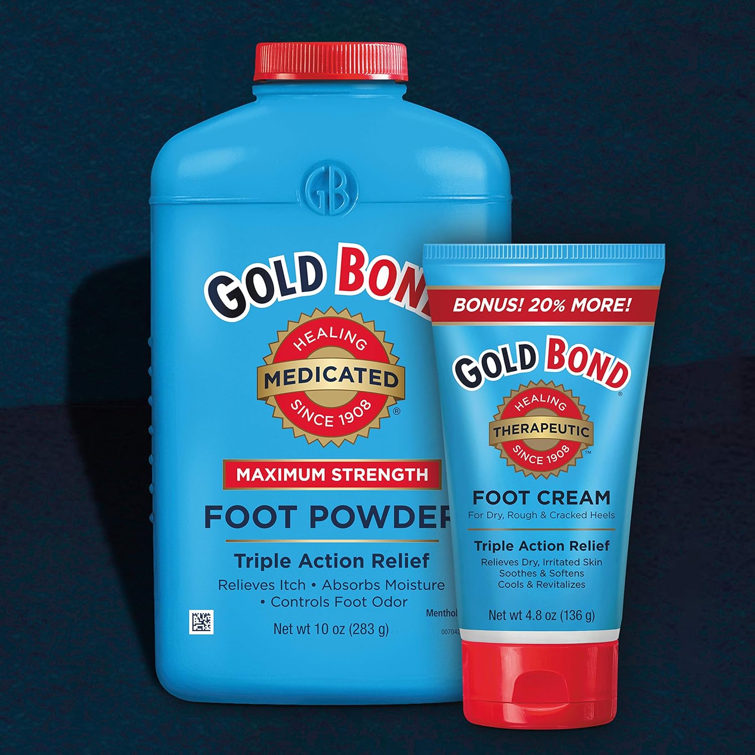 Gold Bond Medicated Foot Powder - 10 Oz: Health & Personal Care