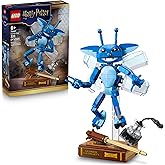 LEGO Harry Potter Cornish Pixie Building Toy for Girls & Boys - Book Shelf or Bedroom Decor for Fans - DIY Room Decoration fo