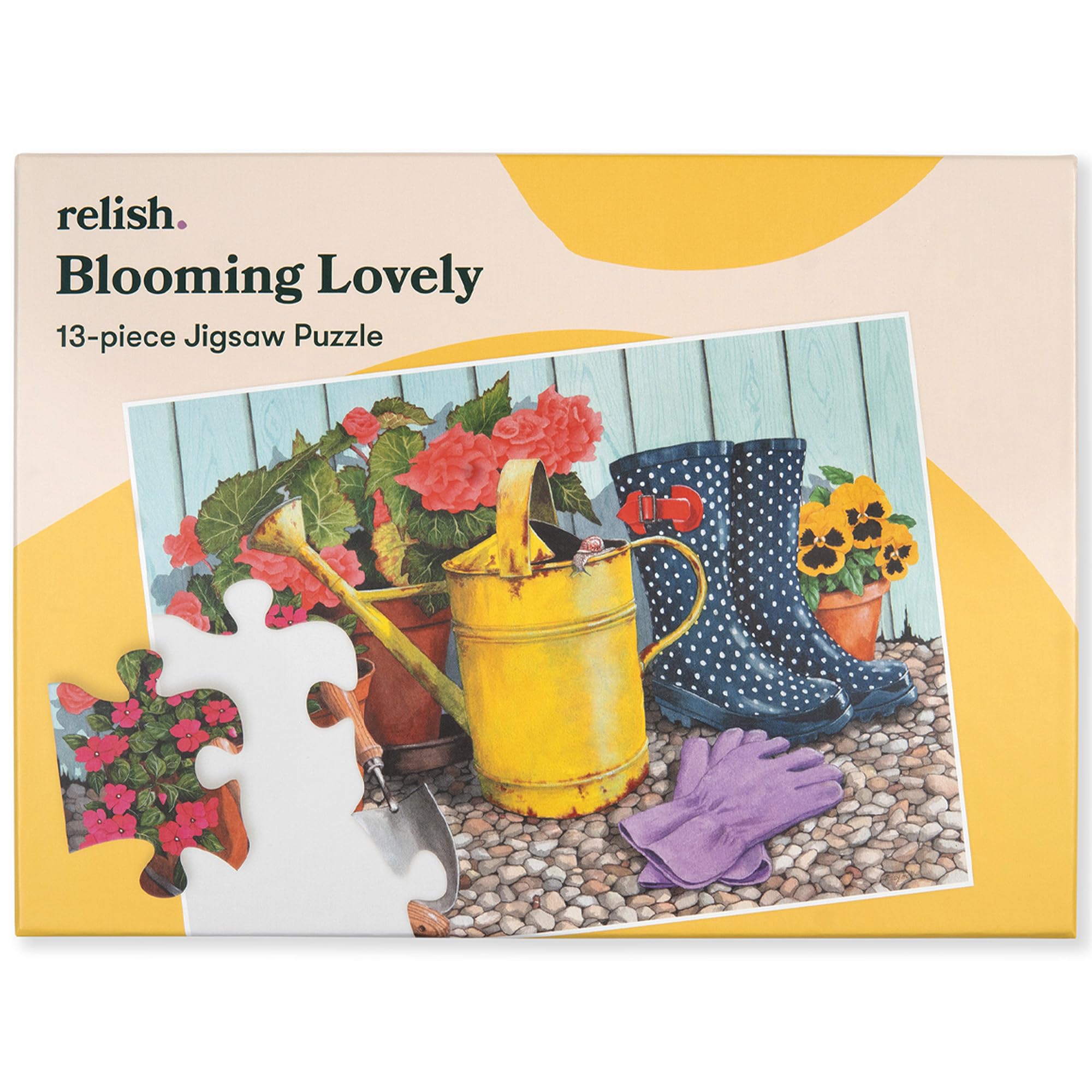 Relish - Dementia Jigsaw Puzzles for Adults - 13 Piece Blooming Lovely Puzzle - Activities & Gifts for Elderly People with Alzheimer's