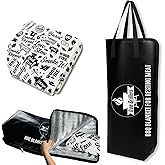 24" Leather BBQ Blanket for Resting Meat - Brisket Blanket Insulated Meat Resting Bag, Leak-Proof & Wide Mouth for Max Heat Retention - Built for Large Brisket, Pork, Beef & Turkey - (24 Inch Black)