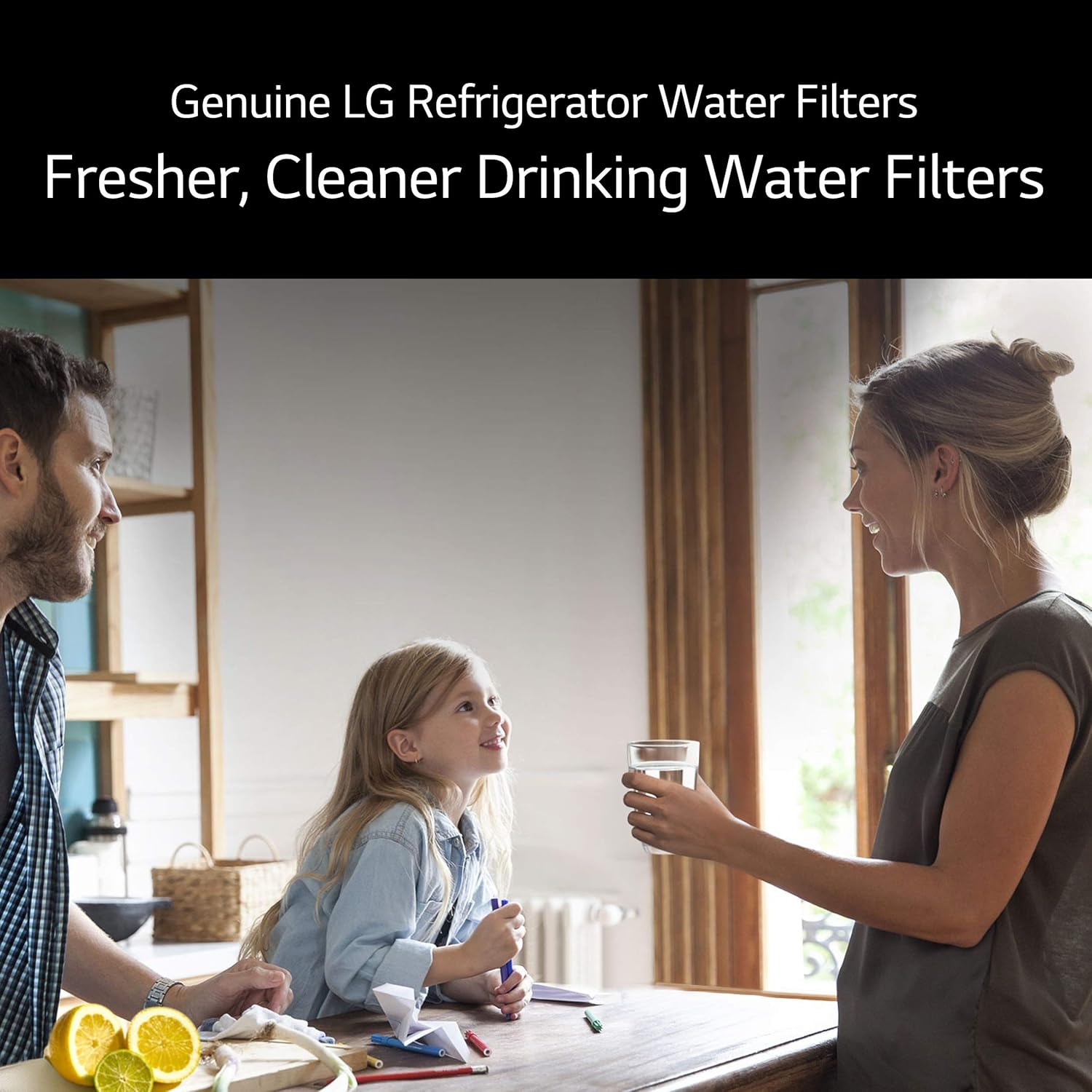 LG LT700P LT700P3 Refrigerator Water Filter, Standard, White: Home Improvement