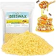 FROKO Yellow Natural Beeswax Pellets 2LB, Organic Beeswax, Beeswax for Candle Making, Body, Skin Care DIY, Lip Balm, Soap and Lotion Making Supplies