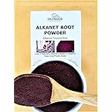 Alkanet Root Powder Soap Making Supplies Natural Colorant - Finely Ground Dye Pigment Powder (4 oz) for Handmade Cosmetics, H