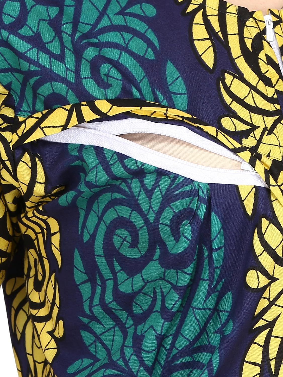 secret wish women's cotton maternity nighty