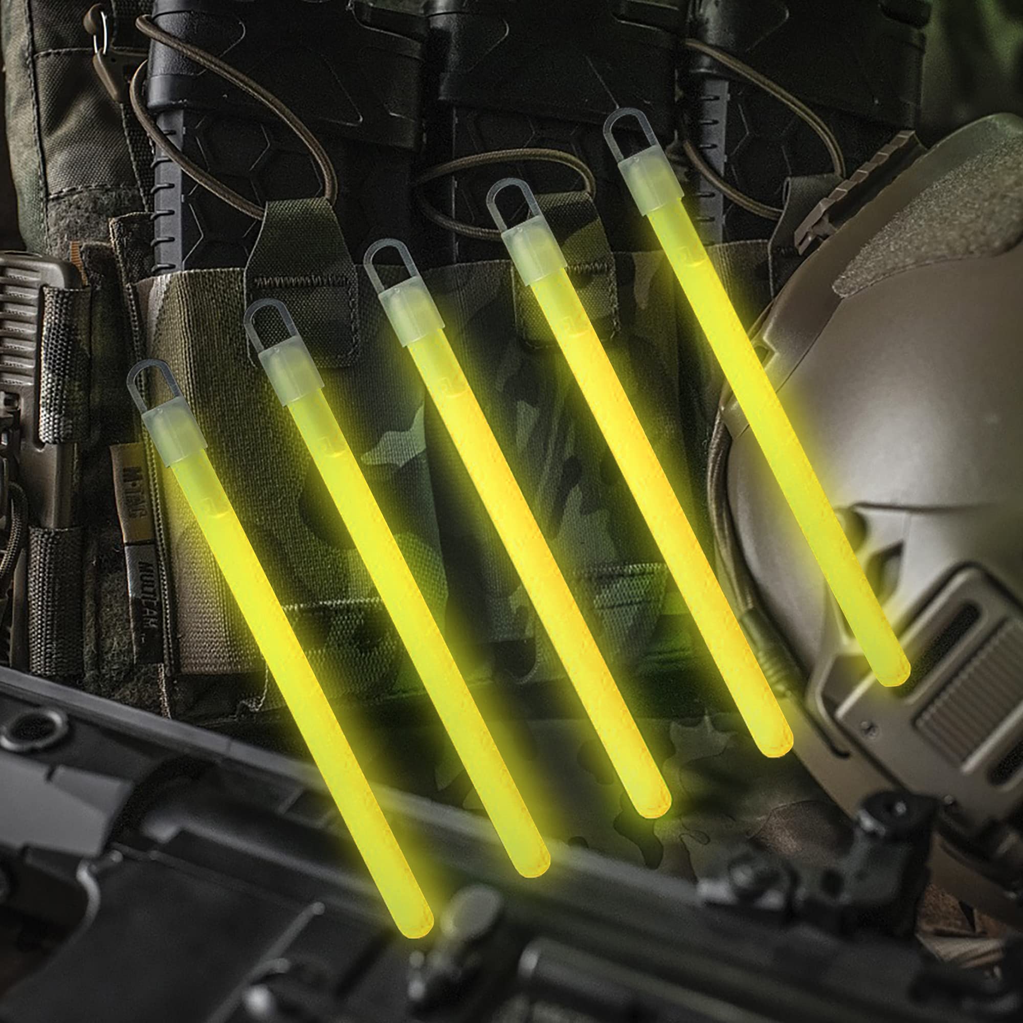M-Tac Bright Glow Sticks 6 inch - 12 Hours Duration