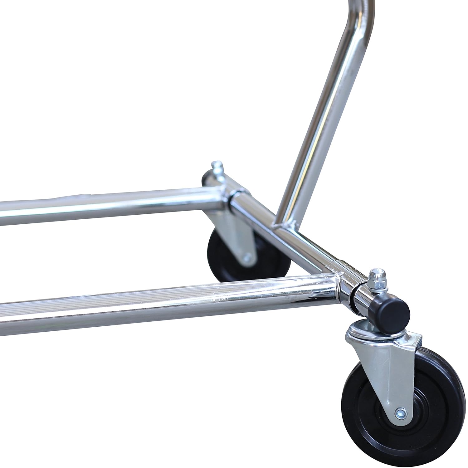 Photo 1 of Garment Rack Heavy Duty Steel Commercial Grade Collapsible Easy Carry Elegant