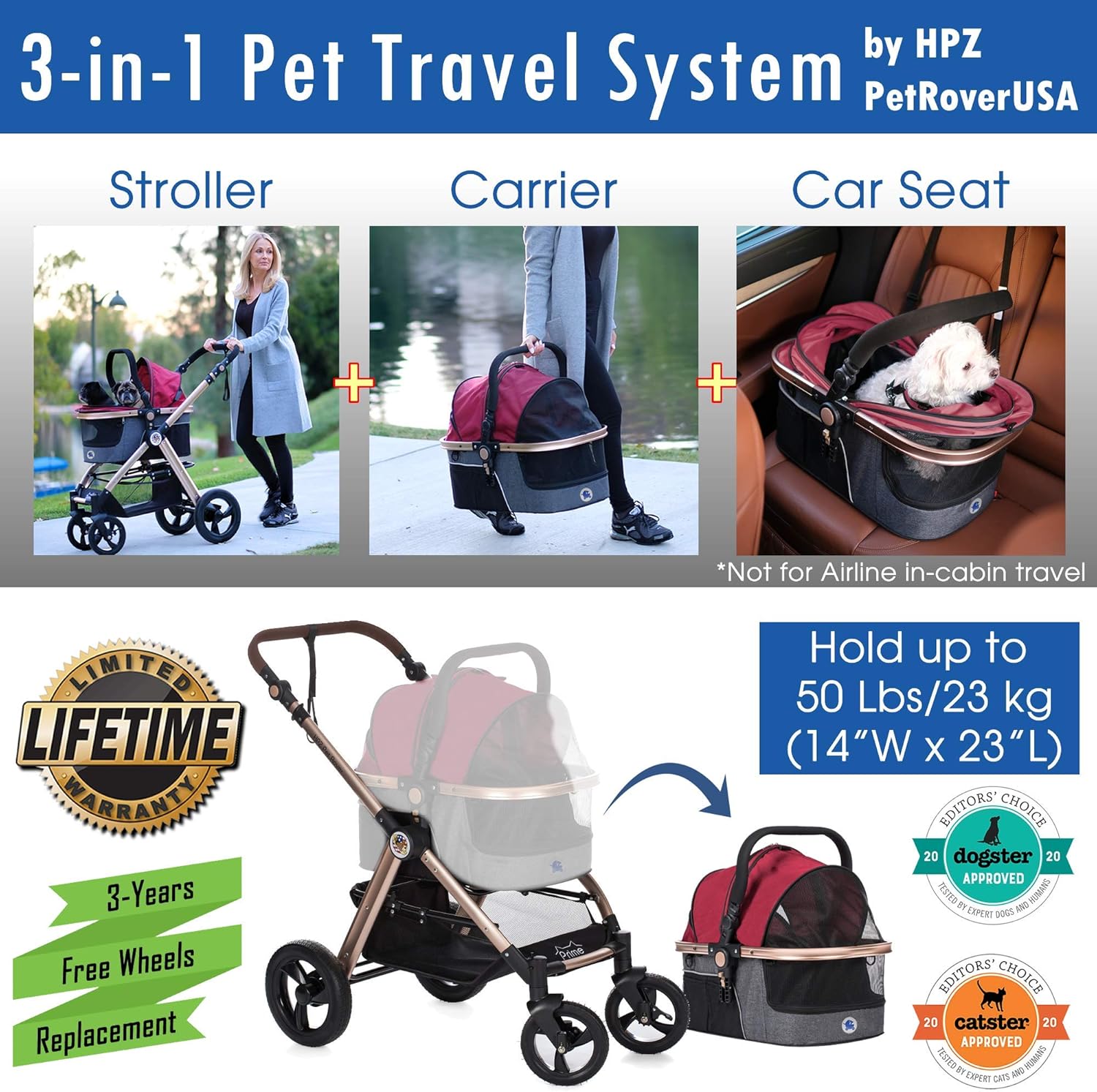 pet rover stroller