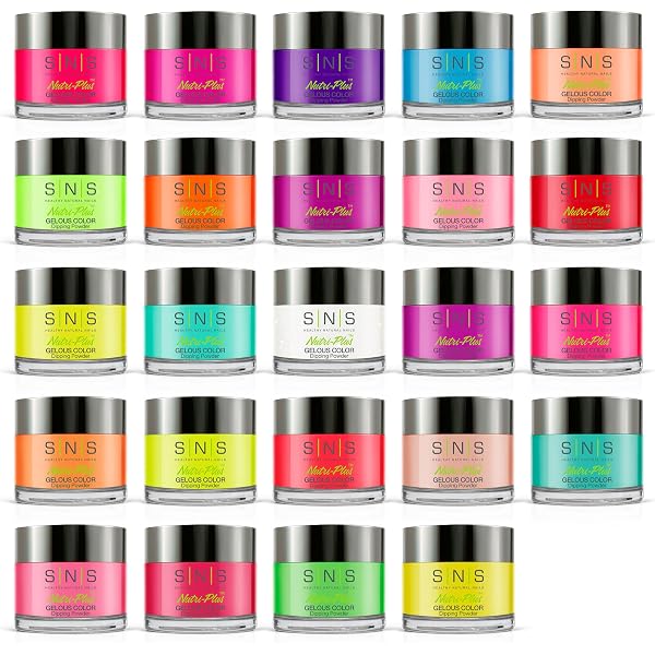 sns glow in the dark dip powder