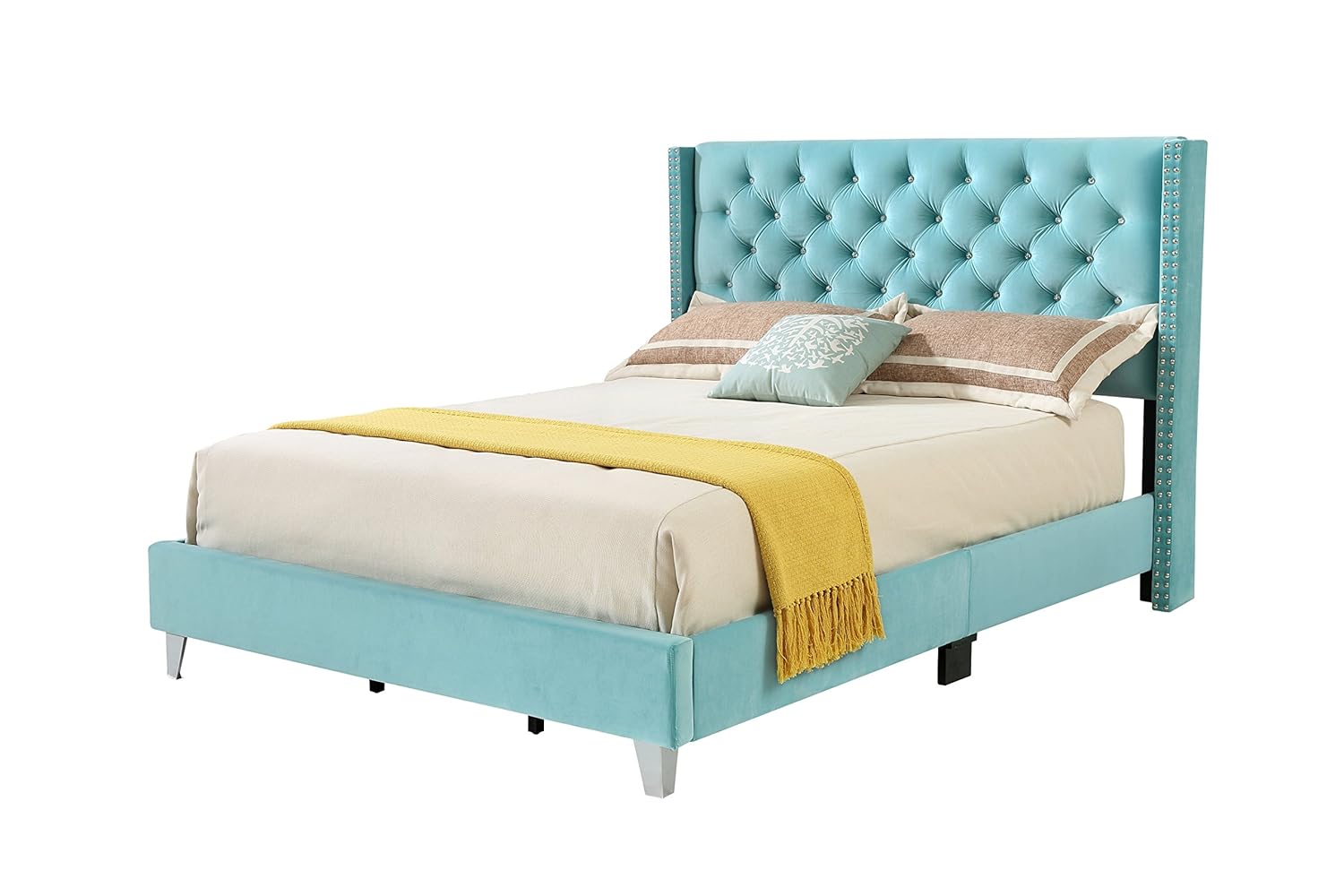 Amazon Com Glory Furniture 1923 Fb Up Upholstered Bed Full