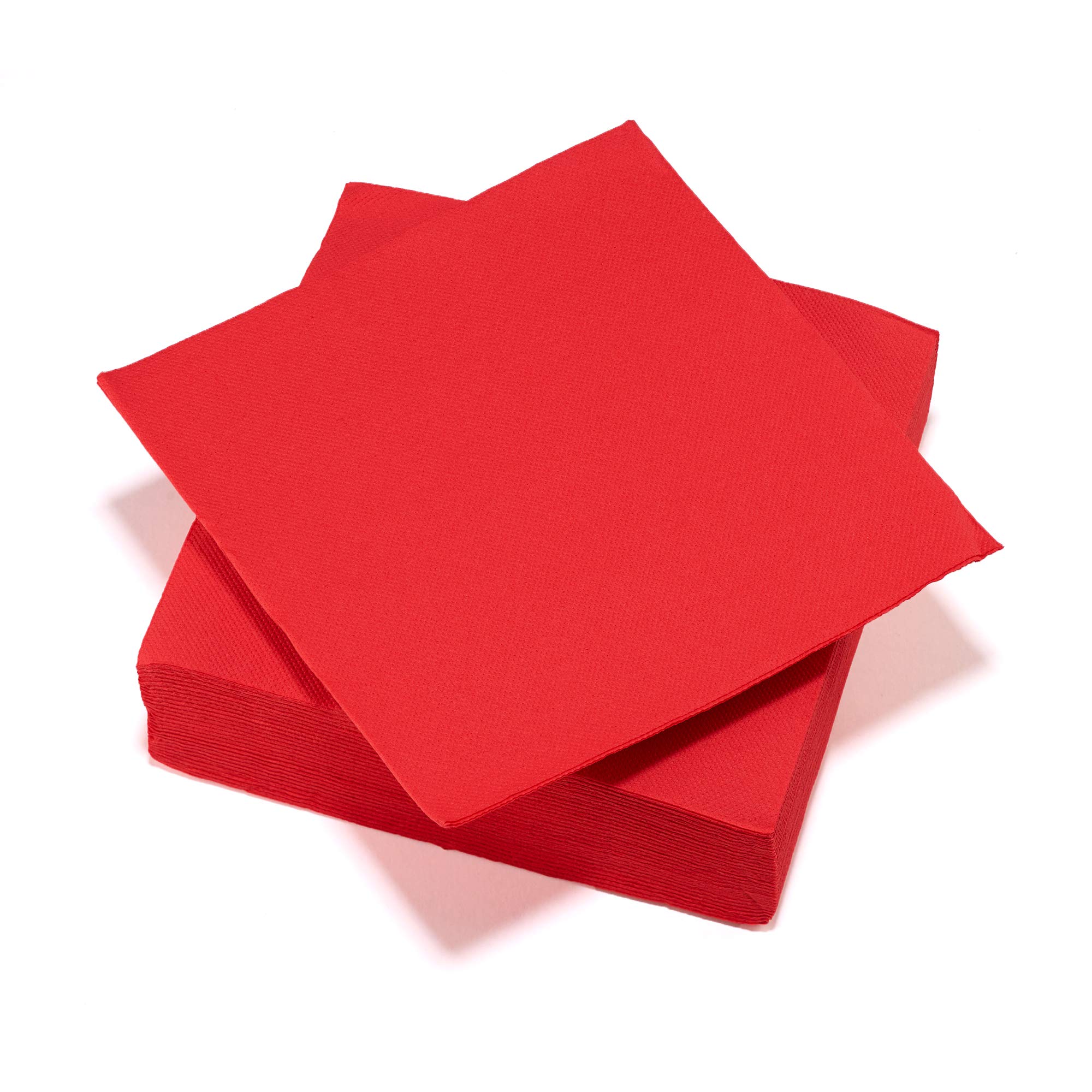 Tex Touch FSC® 40 Red Paper Napkins 38 x 38 cm