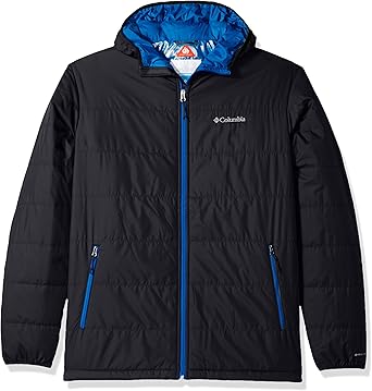 columbia men's saddle chutes hooded jacket