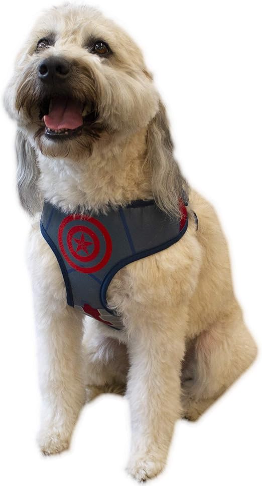 Dogs Captain America Dog Harness, Small 