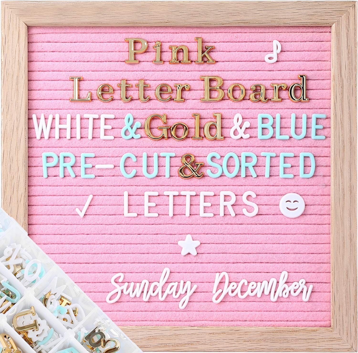 Buy G GAMIT Felt Letter Board Message Board 10x10inch with Stand, Precut&Sorted 668pcs White Buy G GAMIT Felt Letter Board Message Board 10x10inch with Stand, Precut&Sorted 668pcs White