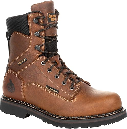 moc toe pull on work boots