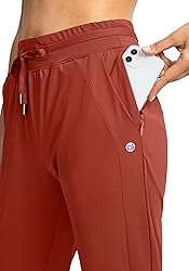 G Gradual Women's Joggers Pants with Zipper Pockets