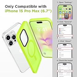 GONEZ Magnetic for iPhone 15 Pro Max