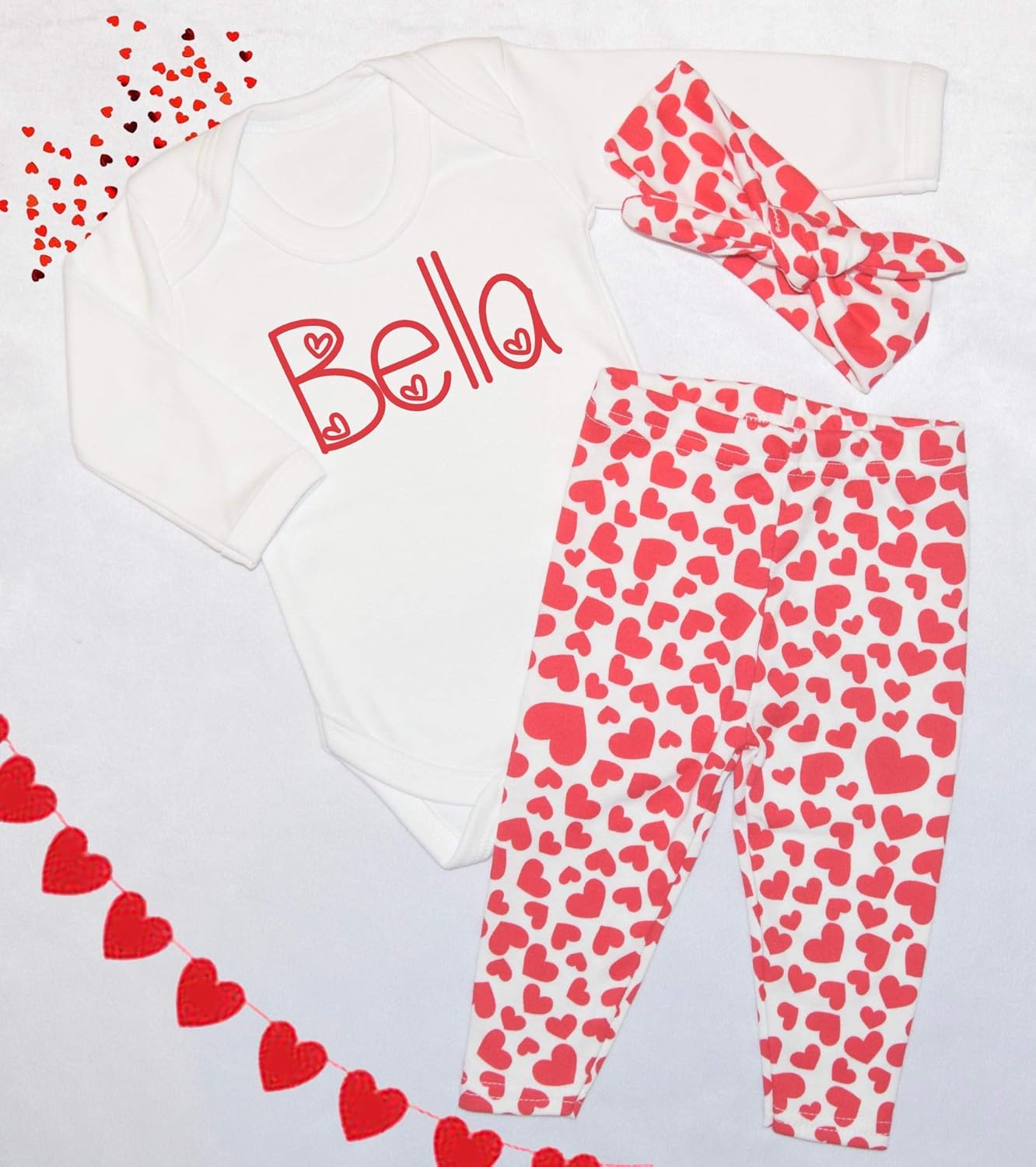 valentines sleepsuit