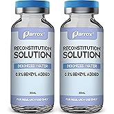 Reconstitution Solution 2-Pack, 30mL in Premium Glass Vials with Flip-Off Caps