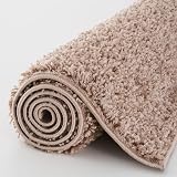 THE RUGS Shaggy Living Room Rug 120x170 cm Beige Polypropylene view 4