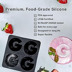 DRINKSPLINKS Silicone Ice Cube Mold Tray - Custom