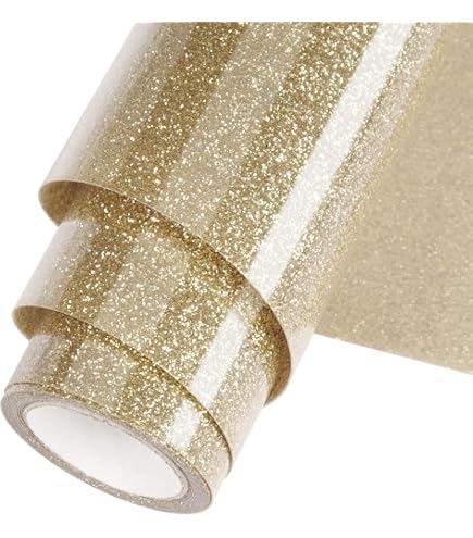 Siser Easyweed Glitter Gold Heat Transfer Vinyl – DIY Iron-On Craft Sheet