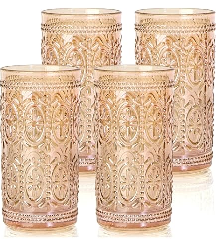 Amazon.com | Godinger Old Fashioned Whiskey Glasses, Drinking