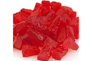 BEULAH'S Red Pineapple Wedges Candied Fruit Glaze 1 pound