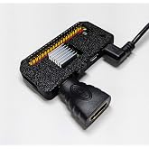Compact Raspberry Pi Zero and Orange Pi Zero 2W Protective Case (Black)