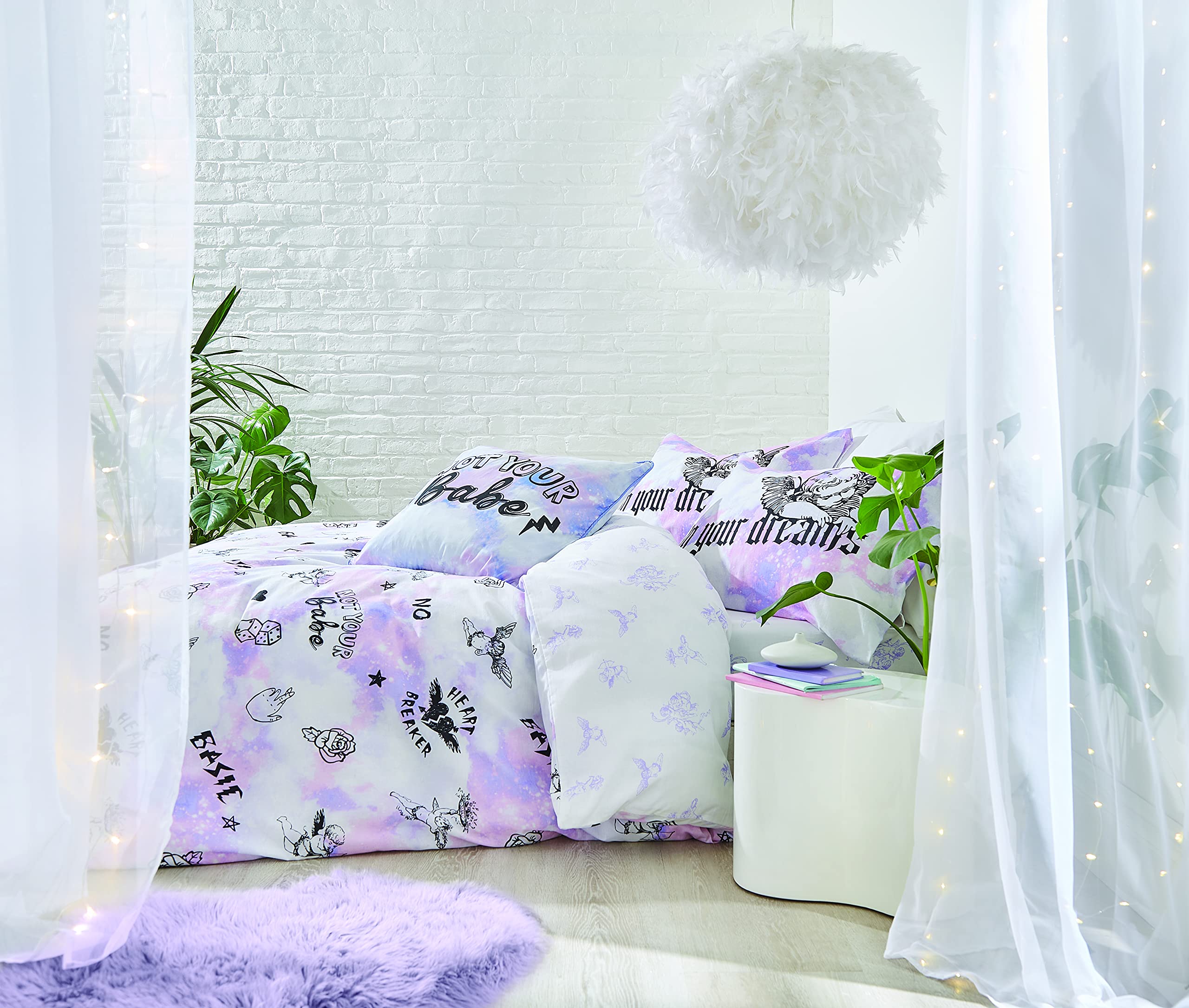 Sassy B Not Your Cherub Double Duvet Cover Set By