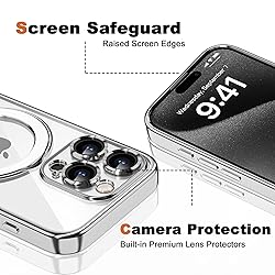 ETPESOK Compatible with iPhone 15 Pro Case with