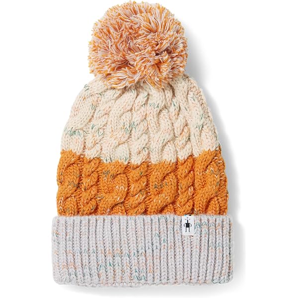 Amazon.com: Smartwool Ski Town Hat Almond One Size  display picture 3