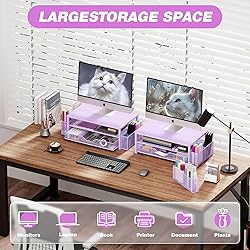 OPNICE Desk Organizers and Accessories, 2-Tier