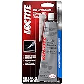 Loctite 37463 Clear RTV Silicone Adhesive/Sealant Tube - 80 ml