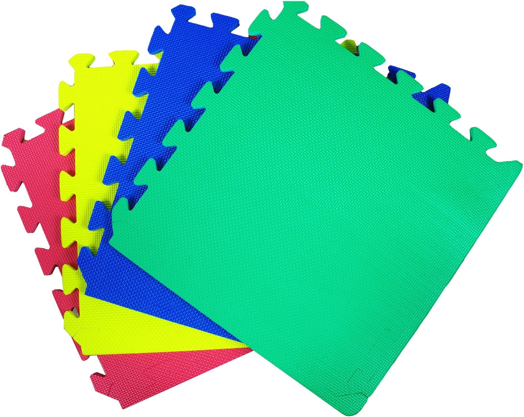 JSG Accessories® Interlocking EVA Flooring Mats soft foam for gym Yoga Exercise