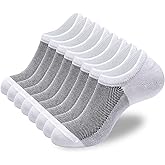 ATBITER No Show Socks Men and Womens Low Cut Ankle Short Socks Invisible Athletic Socks With Non-Slip Grip